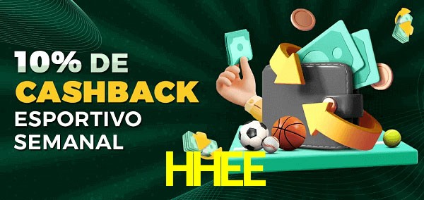 10% de bônus de cashback na HHEE